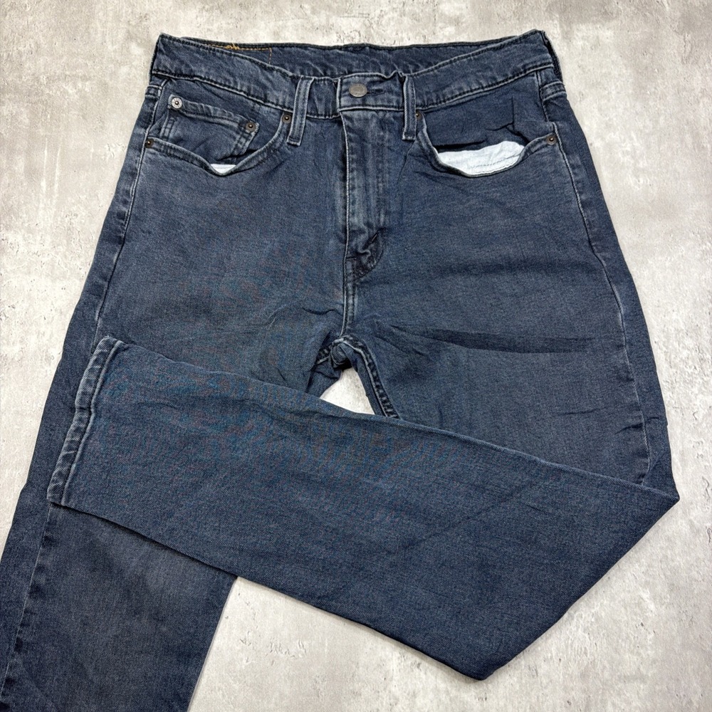 Levis 512 Jeans Men 31x30 Slim Taper Dark Wash Denim Pants Indigo Stretch USA